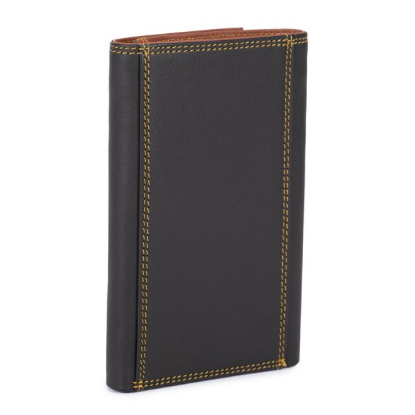 Mywalit Portafoglio da uomo Tri-fold con zip Nappa Bosco Limitato a 3 giorni