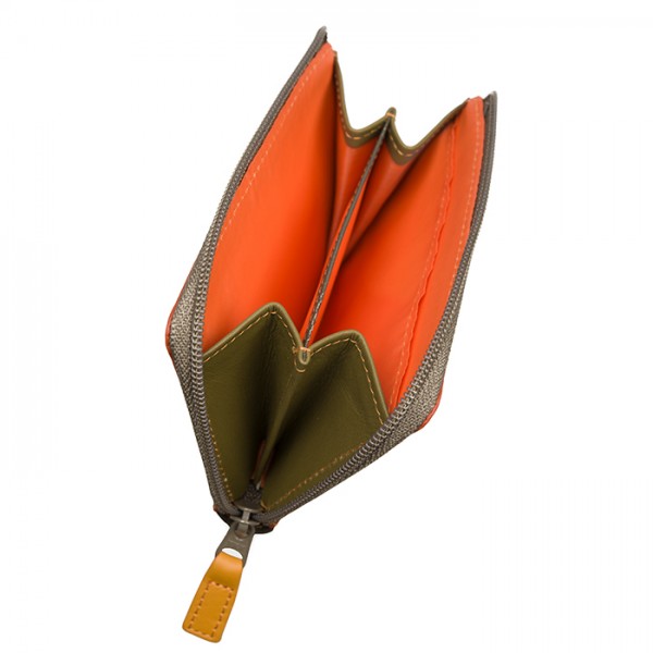 Mywalit Portafoglio piccolo con zip Lucca Pezzi Unici