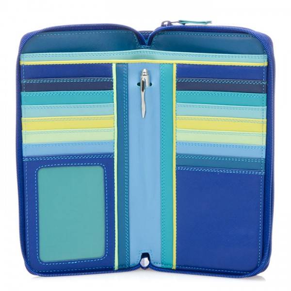 Mywalit Portafoglio con doppia zip grande Seascape Shopping Online