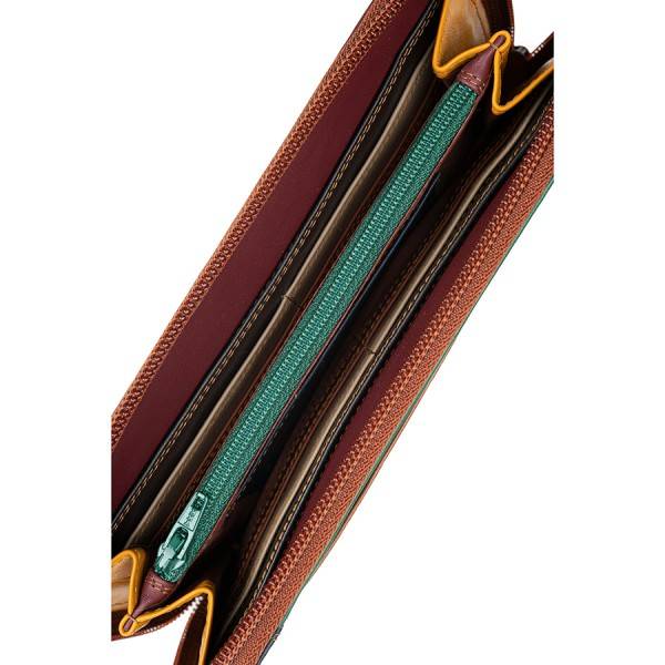 Mywalit Portafoglio con zip grande Bosco Spedizione gratuita