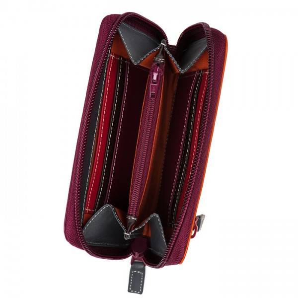 Mywalit Portafoglio Medio in Pelle con Zip Chianti Offerta temporanea