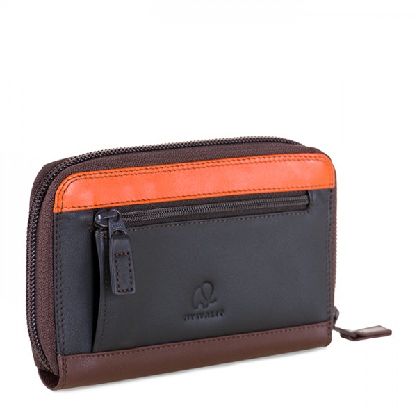 Mywalit Portafoglio Medio in Pelle con Zip Cacao Offerte esclusive