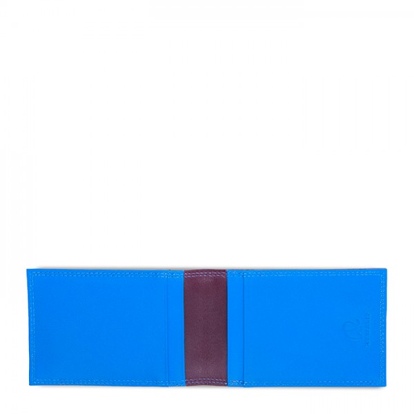 Mywalit Portafoglio da uomo Bi-fold con Portacarte Prugna-Celeste Fino al 55% di sconto