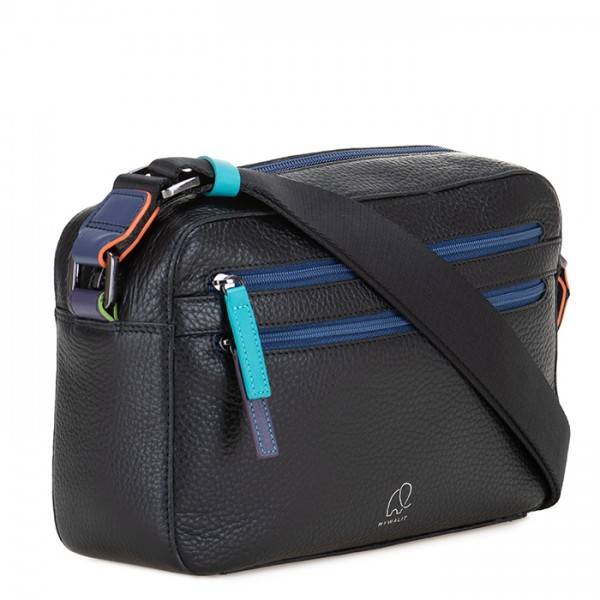 Mywalit Borsa a tracolla piccola Versilia Black Pace Officina