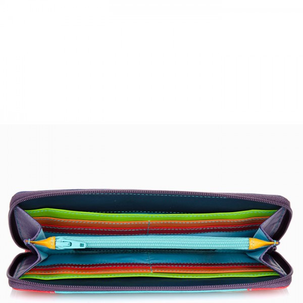 Mywalit Portafoglio con zip grande Black Pace Prezzo Ridotto
