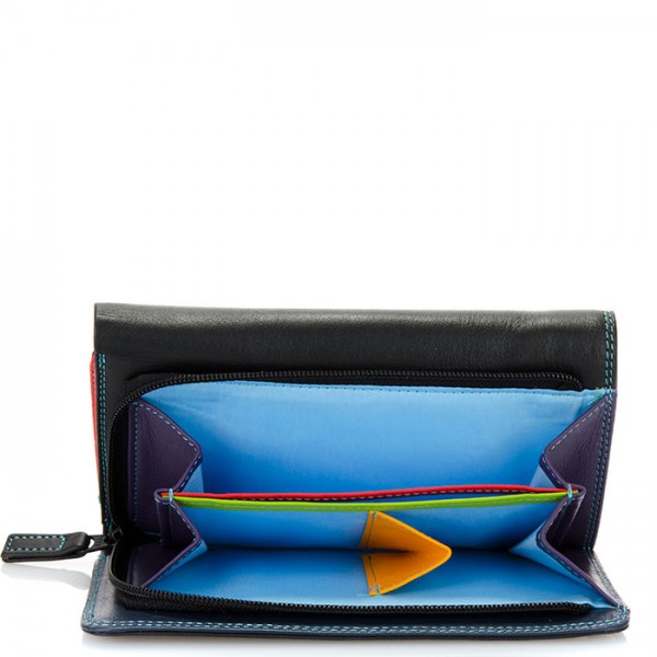 Mywalit Portafoglio a tre ante grande Black Pace Sottocosto