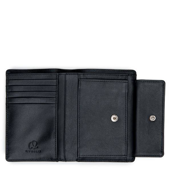 Mywalit Portafoglio Verticale da Uomo Doppio Scomparto Nero Convenienza