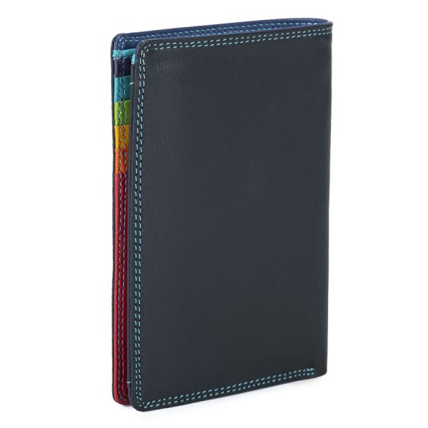 Mywalit Portafoglio Verticale da Uomo Doppio Scomparto Black Pace Novità