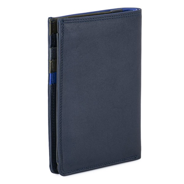 Mywalit Portafoglio Verticale da Uomo Doppio Scomparto Midnight Presa