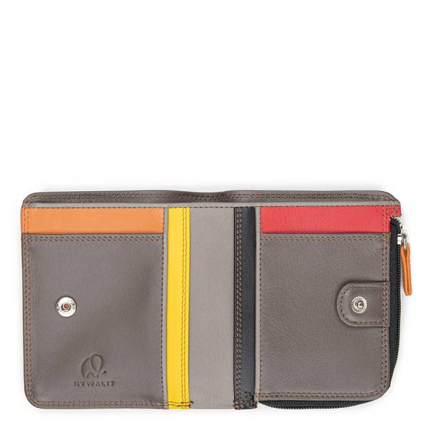 Mywalit Portafoglio Mini Doppio Scomparto Fumo Saldi Di Fabbrica
