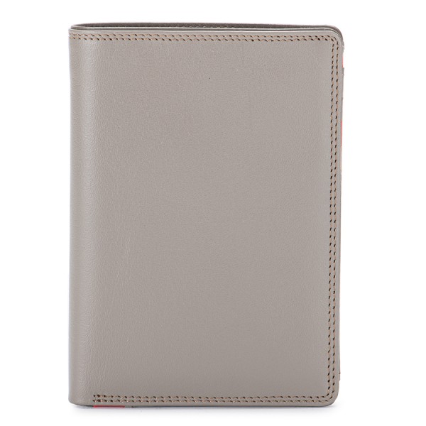 Mywalit Portafoglio Verticale da Uomo Doppio Scomparto Fumo