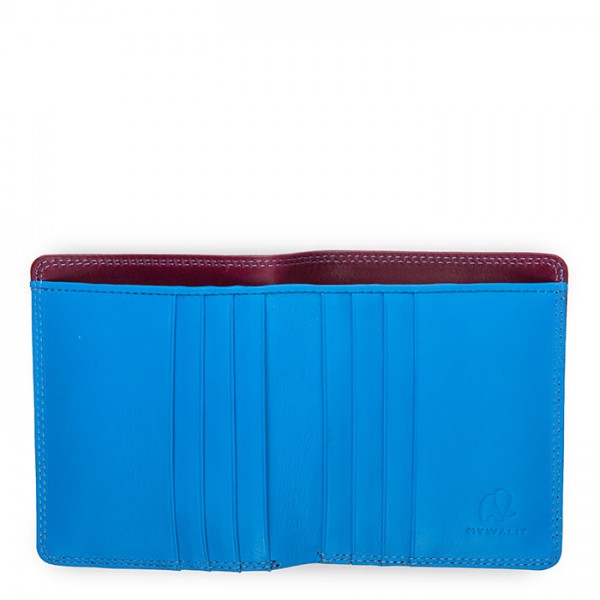 Mywalit Portafoglio standard uomo con tecnologia RFID Prugna-Celeste Qualità