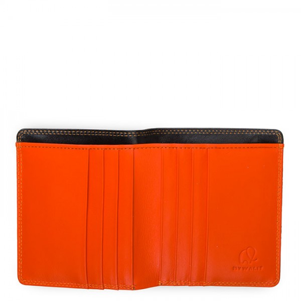 Mywalit Portafoglio standard uomo con tecnologia RFID Nero-Arancione Promozione