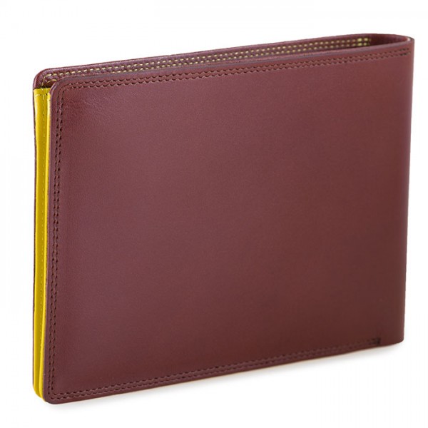 Mywalit Portafoglio da viaggio da uomo con tecnologia RFID Marrone-Giallo Acquista Ora