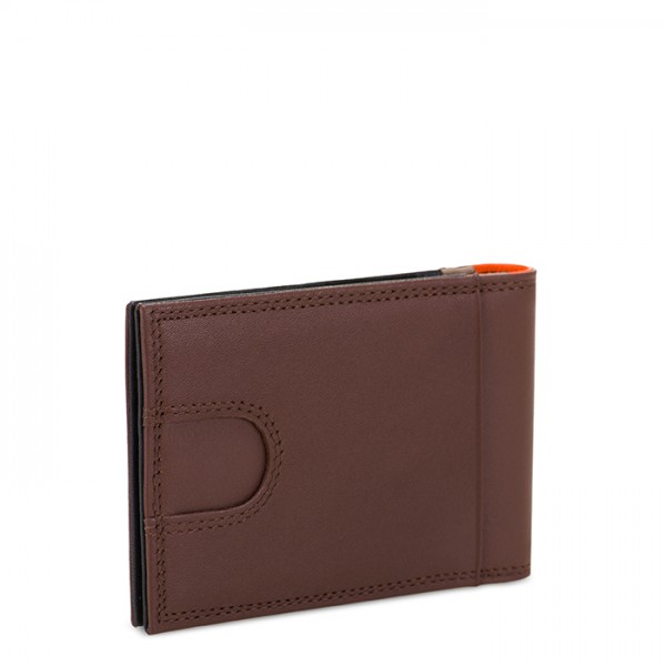 Mywalit Portafoglio da uomo Bi-fold con Portacarte e tecnologia RFID Nappa Cacao Promozione Limitata