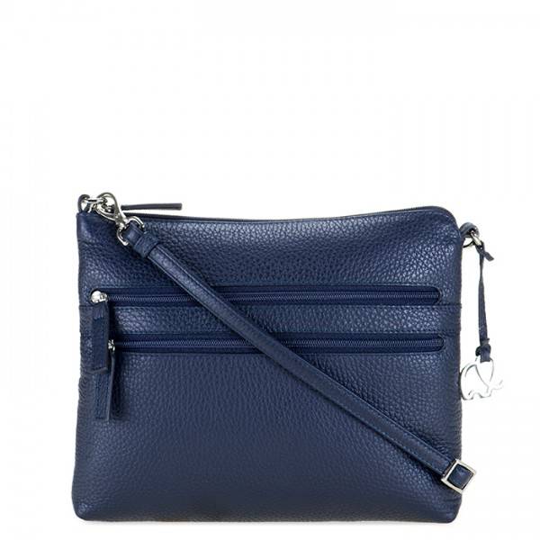 Mywalit Cremona Borsa a Tracolla Slim Blu Comprane uno, ottenene uno gratis