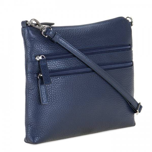 Mywalit Cremona Borsa a Tracolla Slim Blu Comprane uno, ottenene uno gratis