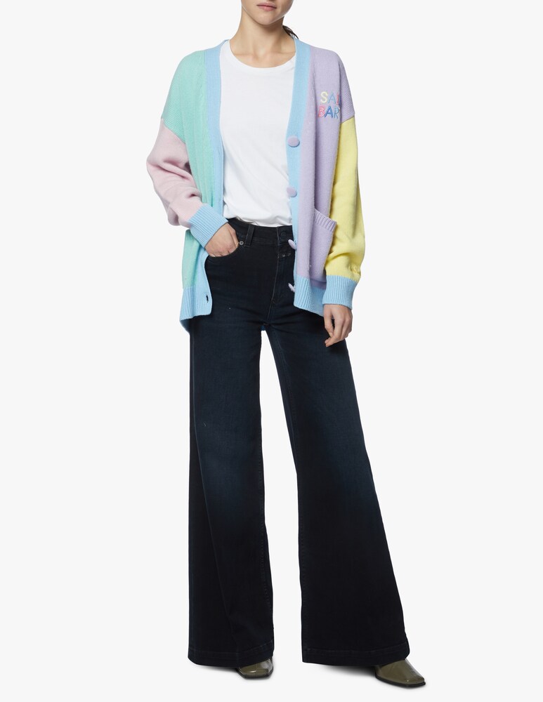 MC2 Saint Barth Cardigan in misto lana Chloe Vendita
