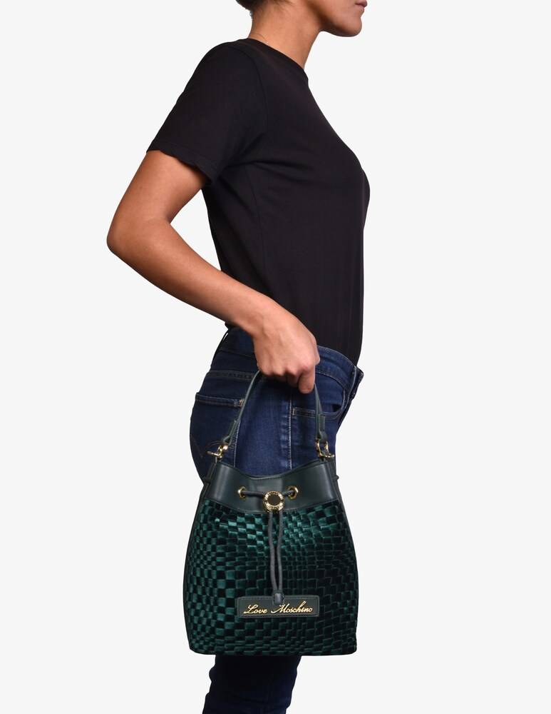 Love Moschino Borsa a secchiello Sottocosto