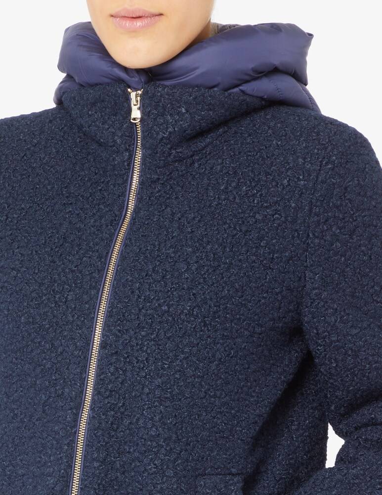 EMME Marella Whool ricciolino zip cappuccio Offerta