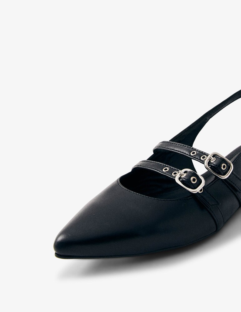 Alohas Slingback basso Wren buckles Vendita
