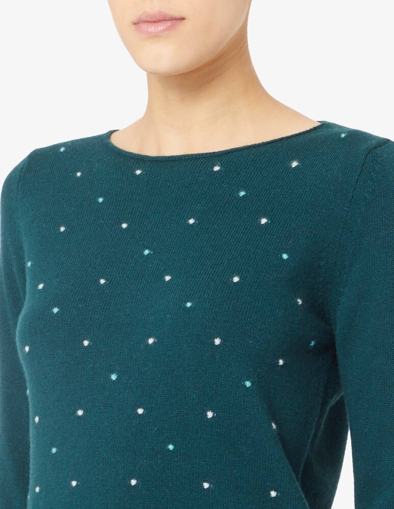 Elizabeth Ascot Maglione in misto lana Negozio