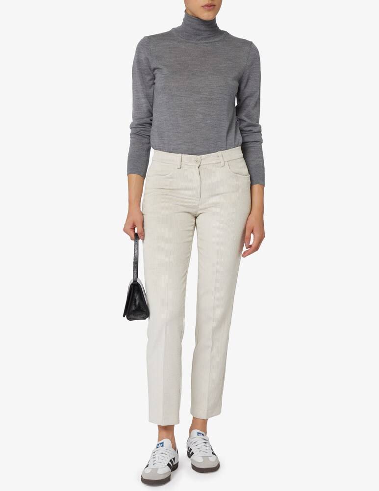 Elizabeth Ascot Pantalone in velluto Italy