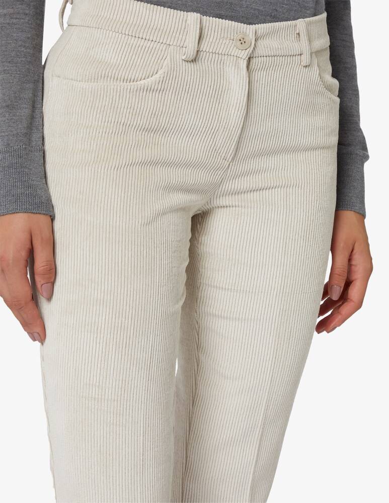 Elizabeth Ascot Pantalone in velluto Italy