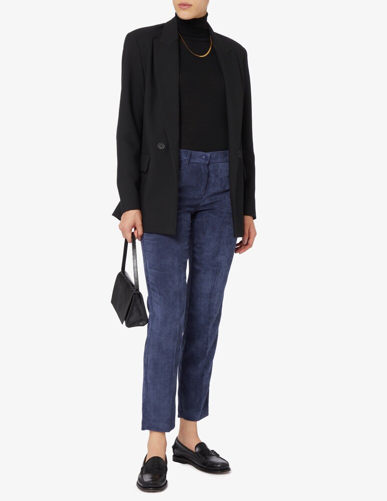 Elizabeth Ascot Pantalone in velluto Italia