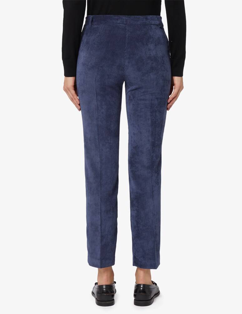 Elizabeth Ascot Pantalone in velluto Italia