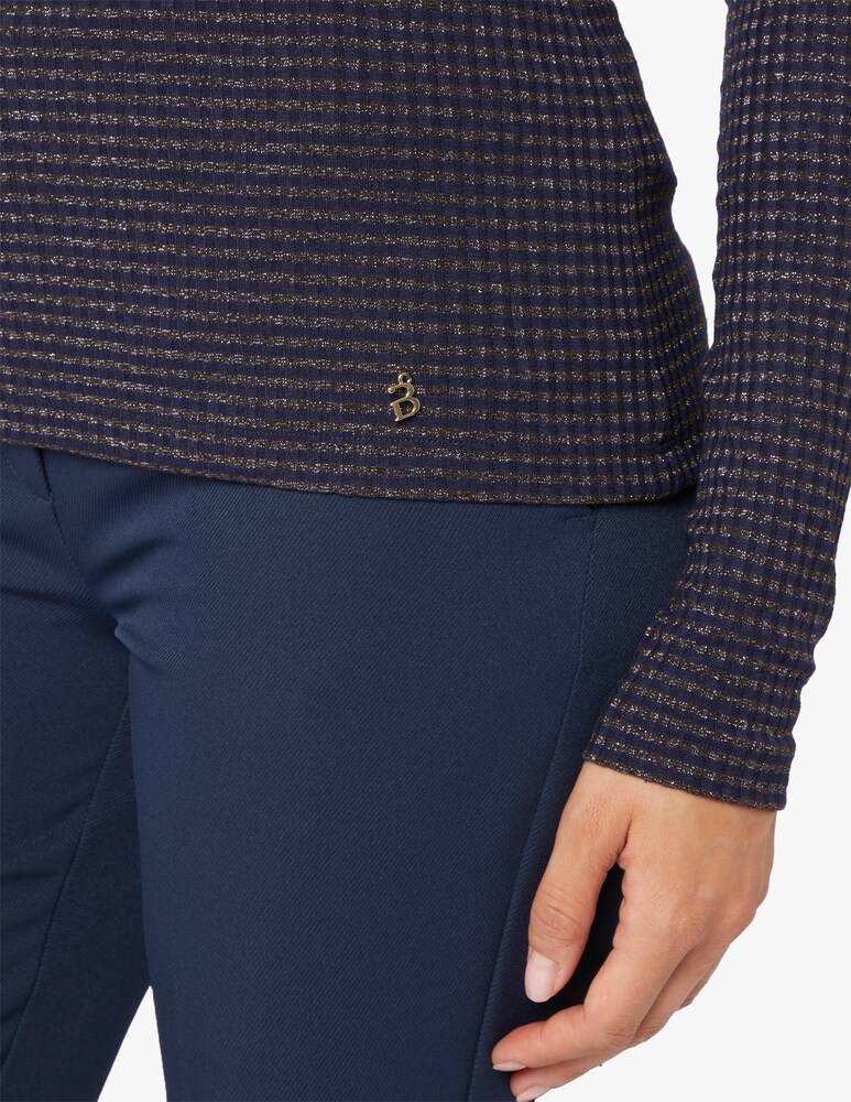 iBlues Piovra maglietta in lurex rigata Economico