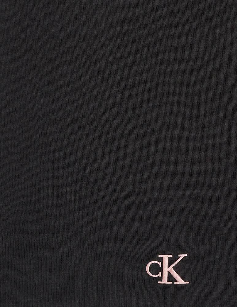 Calvin Klein Jeans Sciarpa monogram ricamata In Saldo