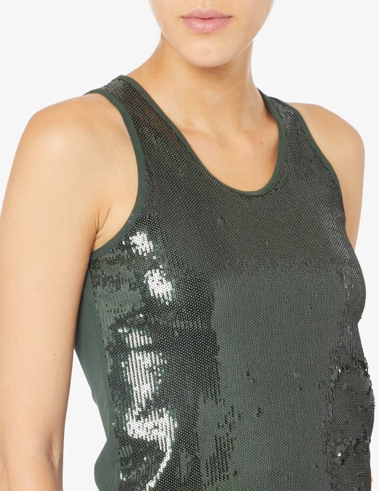 EMME Marella Veneto top con paillettes Moda