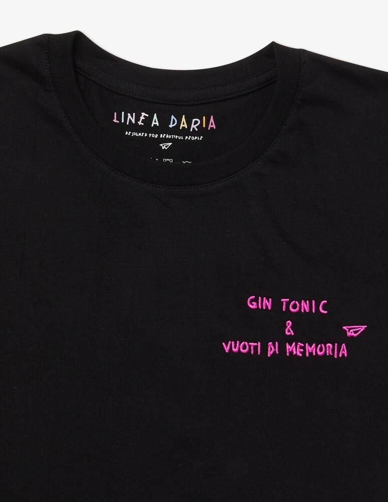 Linea Daria T-shirt Gin Tonic & Vuoti di Memoria Prezzo Ridotto