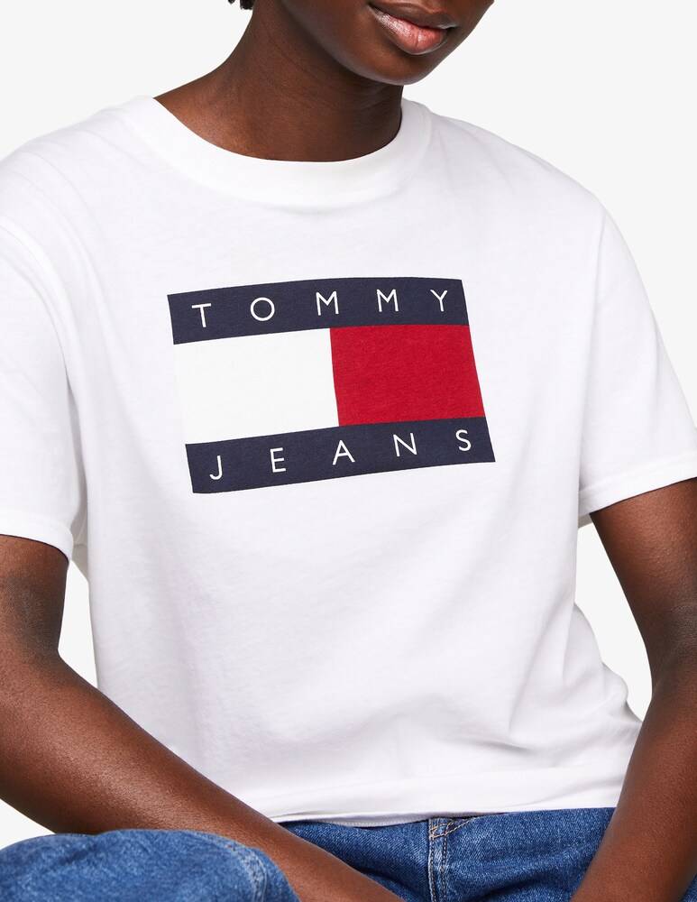 Tommy Jeans T-shirt in cotone Sconto