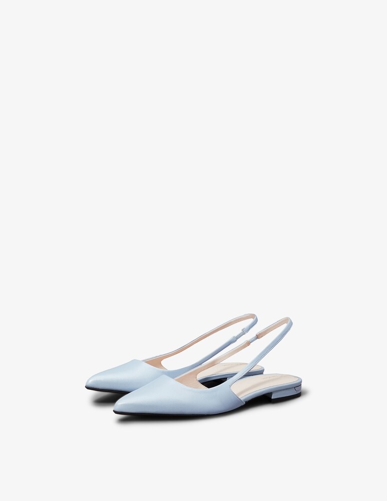 Calvin Klein Slingback in pelle In Linea