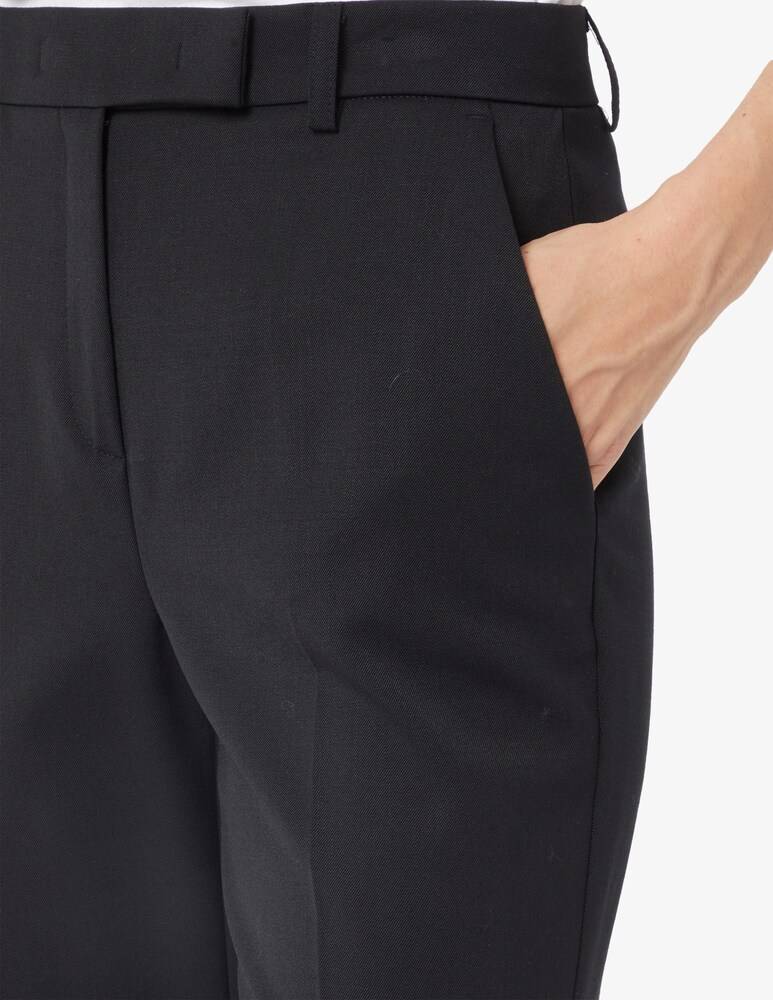 24.7 Studio Pantaloni flare in lana In Vendita