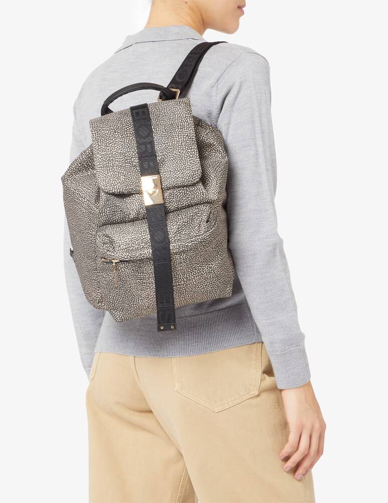 Borbonese Zaino medium Cortina Offerta Giorno del Papà