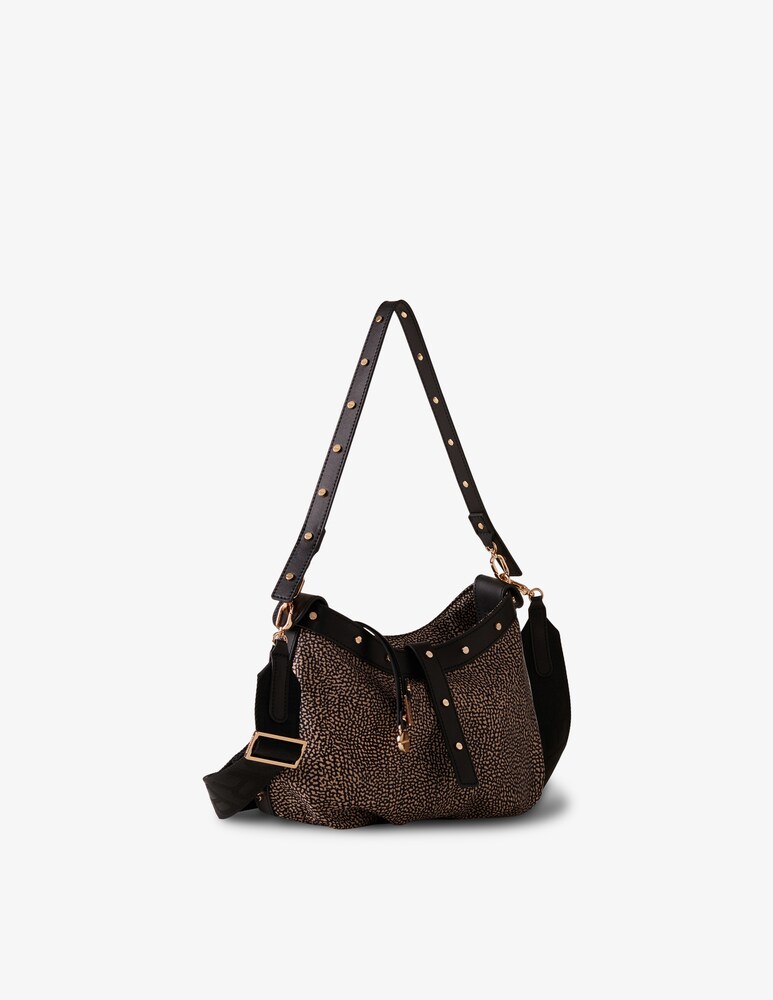 Borbonese Borsa hobo Metropole Mini In Linea
