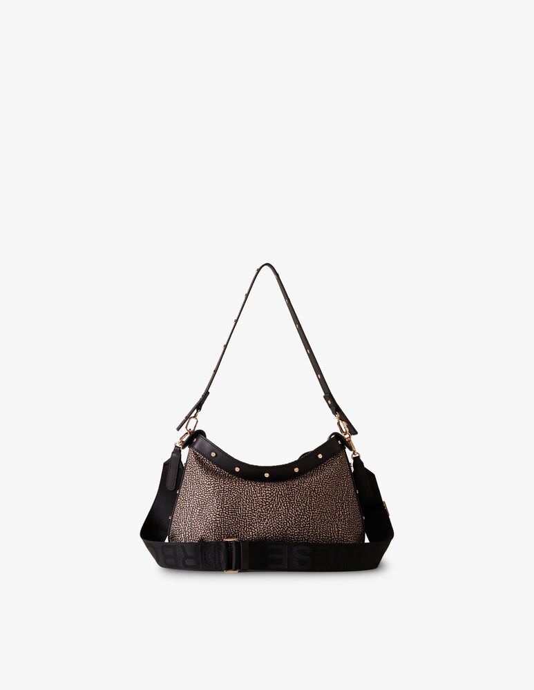 Borbonese Borsa hobo Metropole Mini In Linea