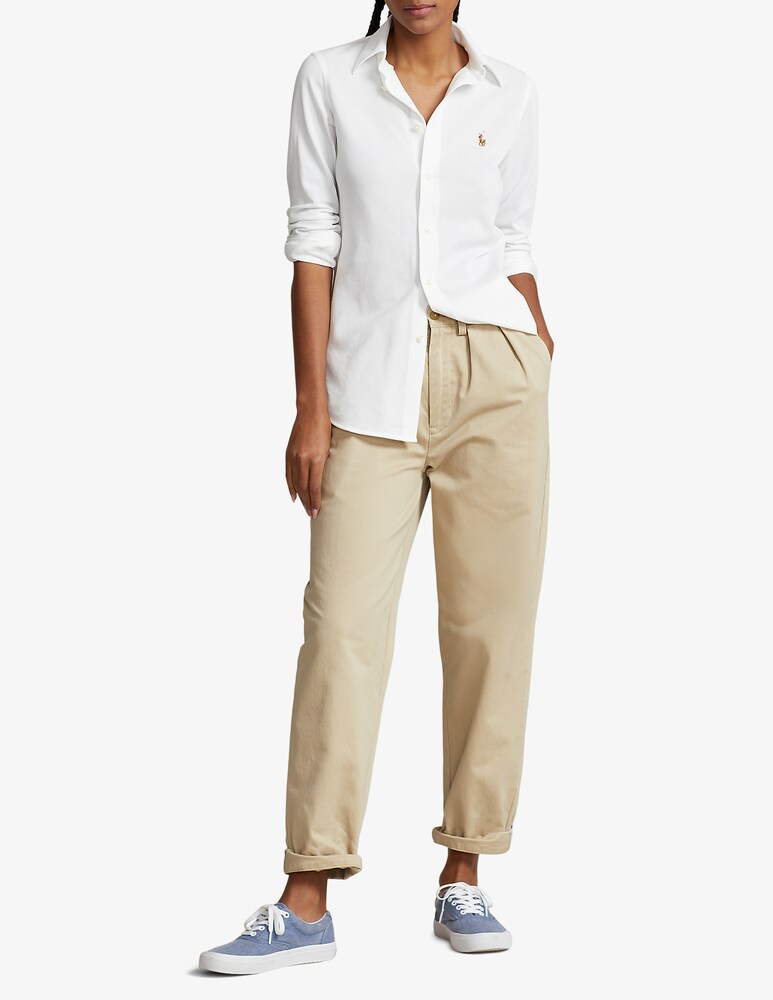 Polo Ralph Lauren Heidi Skinny camicia manica lunga In vendita