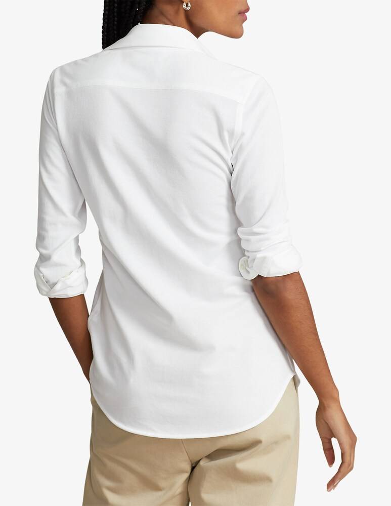 Polo Ralph Lauren Heidi Skinny camicia manica lunga In vendita