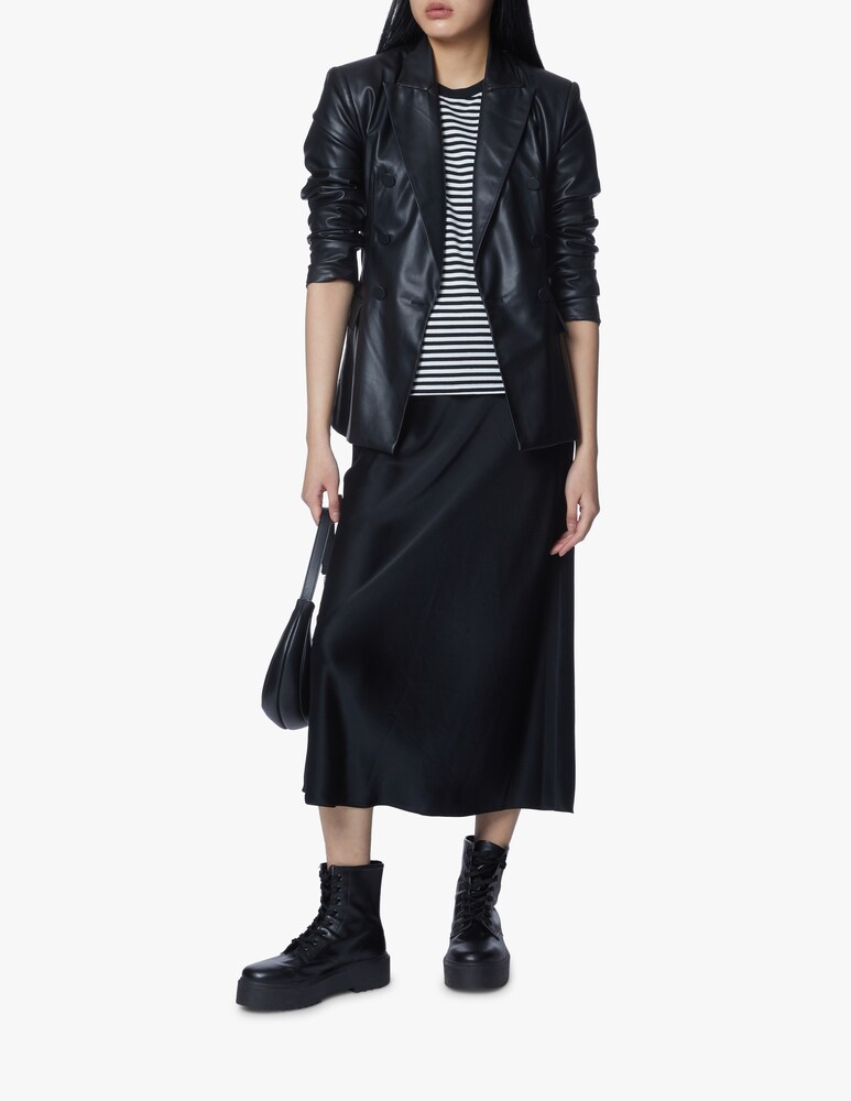 Levi's T-shirt a manica corta con righe Chest It - nero Smaltimento dello stoccaggio