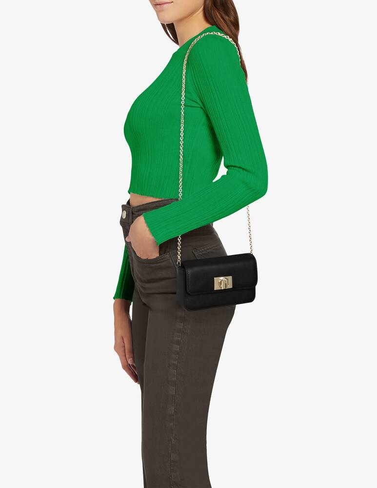Furla Borsa a tracolla 1927 Mini - Nero Offerta natalizia