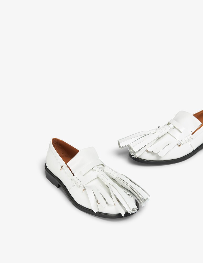 Marni Mocassino bambi in pelle con maxi nappine Only for today