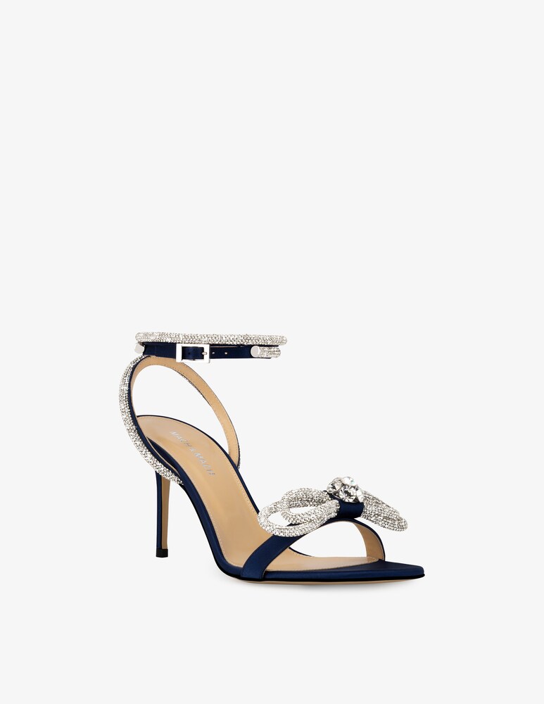 Mach & Mach Sandali con punta tonda e doppio fiocco Sottocosto