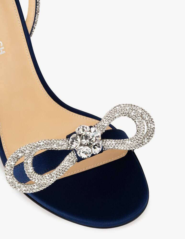 Mach & Mach Sandali con punta tonda e doppio fiocco Sottocosto