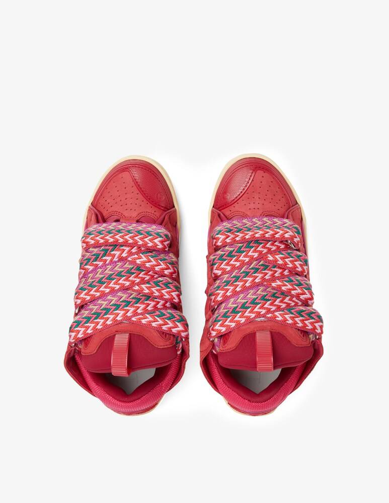 Lanvin Sneakers in pelle Curb In Saldo