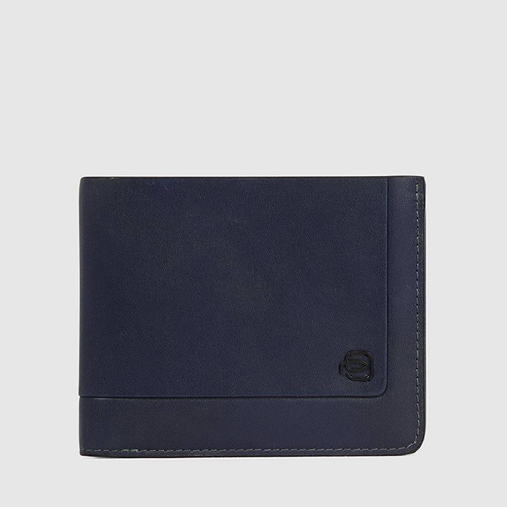 Piquadro Slim men’s wallet with zipped coin pocket Ritorno libero