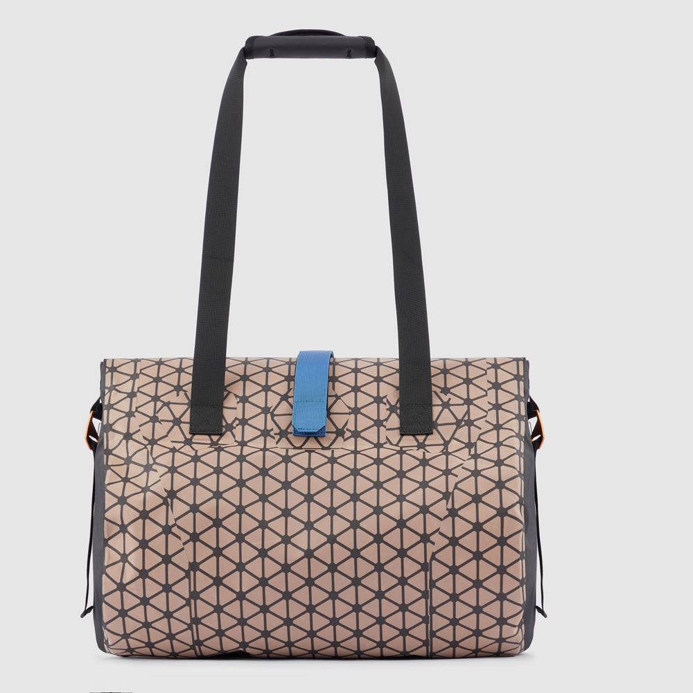 Piquadro waterproof duffel bag with latch roll top, Prezzo Ridotto
